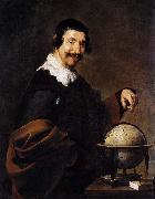 Diego Velazquez Democritus painting